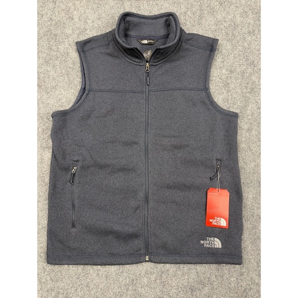The North Face Gordon Lyons Fleece Vest Mens Large Dark Gray Novo Nordisk
